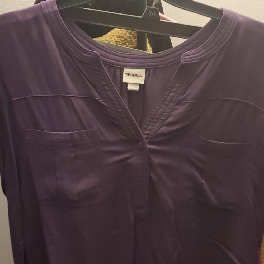 Merona pocket blouse